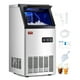 thumbnail image 1 of VEVOR Máquina para fabricar hielo comercial de gabinete independiente, 80 lb/24 h, 36 cubitos de hielo, 1 of 9