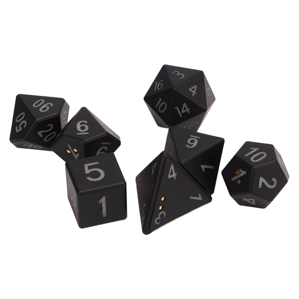 Dados Luminosos, Dados Electrónicos Recargables Impermeables De Decoloración Para Juegos De Mesa