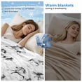 thumbnail image 2 of Black Horse Cooling Blanket, Lightweight Breathable Summer Throw Blanket with Double Sided Cold Effect, Watercolor Vintage Animals Picnic Beach Blankets Bed Sheet for Hot Sleepers 30"x40", 2 of 8