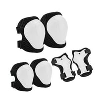 Protective Gear Set Knee Pads Elbow Pads Wrist Guards Set Protective Gear Set For Roller Skates Cycling Bike Skateboard Inlines Skating Scooter Riding Sports