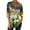 Multicolor 4, variant on Women's Tops, Tees & Blouses Cotton,Horses Lover Shirt for Women Horse Racing Tops Tshirt Funny 3/4 Sleeve T-Shirt Casual Animal Graphic Tees
