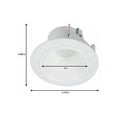 thumbnail image 2 of HALO RL 4" LED Recessed Ceiling Light Retrofit Trim at 3000K Soft White, 2 of 4
