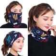 thumbnail image 4 of Face Bandana Printed Unisex Versatile Soft Neck Gaiter Circle Scarf Head Scarf, 4 of 10