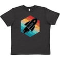 thumbnail image 3 of Inktastic Rocket Ship Retro Space Youth T-Shirt, 3 of 5