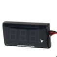 thumbnail image 4 of Motorcycle LCD Water Temperature Gauge Kit, Digital Display Thermometer for Engine, Waterproof 12V Voltmeter, 4 of 7