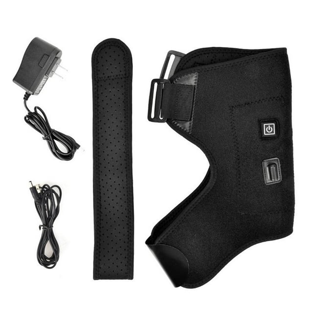 Vogacara Soporte de hombro Almohadilla de hombros calentada Correas eléctricas de respuesta rápida Cuidado del cuerpo Envolturas de soporte de Protección de la piel enchufe británico Vogacara CE000158-03