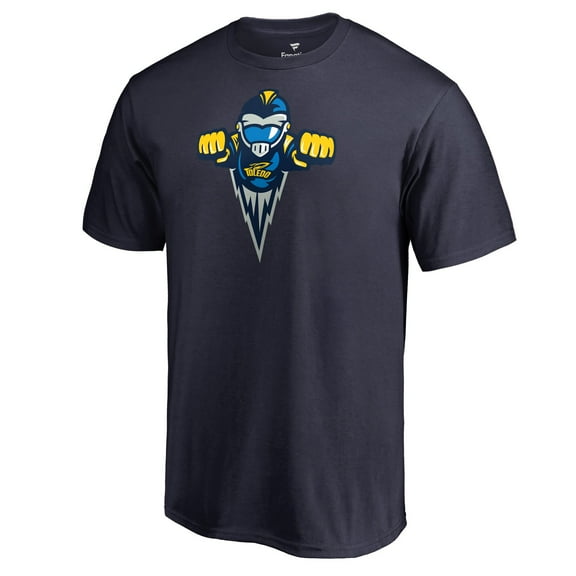 Men's Navy Toledo Rockets Alternate Logo One T-Shirt
