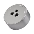 thumbnail image 1 of Mistaha Round Grey American Style 15A First Generation Rail-Specific Power Outlet Adapter, 1 of 7