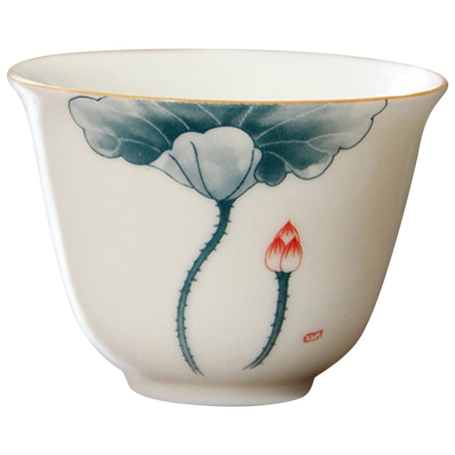 Tea Cup Hand Painting Teacup Ceramic Teaware Ceramic Drinking Cup Accessory