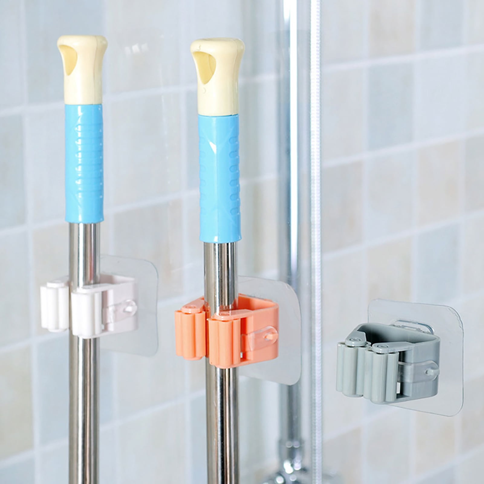 jiaroswwei Hanger Auxiliary Super Bearing Capacity Plastic Broom Mop ...