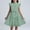 hwj# Green273, variant on Huowey Girls Dresses Solid Color Ruffle Sleeves Elegant A Line Tiered Loose Fit Square Collar Midi Length Summer Dress For Kids Youth Lightweight Breathable Holiday Beach Clothes,a-Dark Blue,120