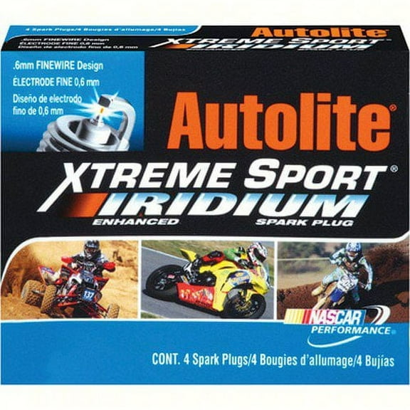 Autolite Spark Plugs XS4062 ; Spark Plug Xs4062 Iridium Xtreme Sport (Sold Individually)