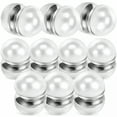 thumbnail image 7 of VANIDO 10 Pairs Wedding Veil Weights Dress Weights Hijab Magnet Scarf Pin Clothes Brooch Magnetic Pins Magnets Closure, 7 of 7