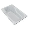 thumbnail image 5 of Eros 32 x 60 Rectangular Whirlpool Bathtub with Left Side Drain and V-Style Back Jets in Glossy White, 5 of 5