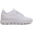 thumbnail image 2 of Geox D Spherica A Women's Lace Up Knitted Fabric Casual Sneakers In White Size 8, 2 of 6