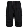 thumbnail image 3 of LIUJUNSHOP Winter Warm Cargo Pants for Men Men's Cargo Pants Summer Lightweight Outdoor Work Shorts with Multiple Pockets, 3 of 5