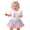Z09-White2, variant on Baby Girl First Easter Outfit 2PCS My 1st Birthday Romper Tutu Skirt Set for Cake Smash Photo