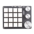 thumbnail image 1 of Programmable Keypad, One Handed Keyboard, 16 Keys, 3 Knobs, Red Switch, BT 2.4G TYPE C Wired, Customize Keypad for Gaming Editing Working, 1 of 7