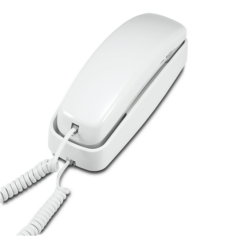 AT&T 210 Corded Trimline Phone with Speed Dial and Memory Buttons, White, Sold as 1 Each AT&T 210 Corded Trimline Phone with Speed Dial and Memory Buttons, White, Sold as 1 Each