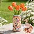 thumbnail image 6 of Shelf Decorations for Living Room, Living Room Shelf Decor, Floral Pattern Puzzle Vase Tabletop Decoration, Durable Decorative Accent for Eclectic Home Decor, Minimalist Shelf, 6 of 6