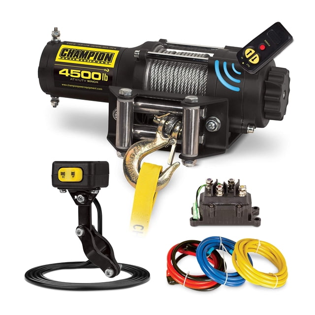 Cabrestante Inalámbrico Champion Power Equipment 4500 lb 12V