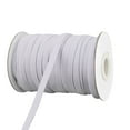 thumbnail image 1 of Unique Bargains Polyester Sewing Tool Stretchy Elastic Band Spool White 29.5 Yards x 0.2 Inch, 1 of 5