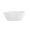 thumbnail image 2 of OVE Ayago 59 in. Freestanding Bathtub in Glossy White, 2 of 10