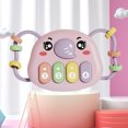 thumbnail image 4 of Tambor de mano para niños Juguetes de pandereta de música colorida (Baby Elephant Pink) Likrtyny Para estrenar, 4 of 7