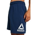 thumbnail image 2 of Reebok Men's and Big Men's Logo Fleece Shorts, 7" Inseam, Sizes XS-5XL, 2 of 5