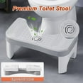 thumbnail image 3 of Squatting Toilet Stool for Adults, 7 Inch Poop Stool Squat Adult, Non-Slip Potty Stool for Pooping, Portable Toilet Step Foot Rest for Bathroom, 3 of 8