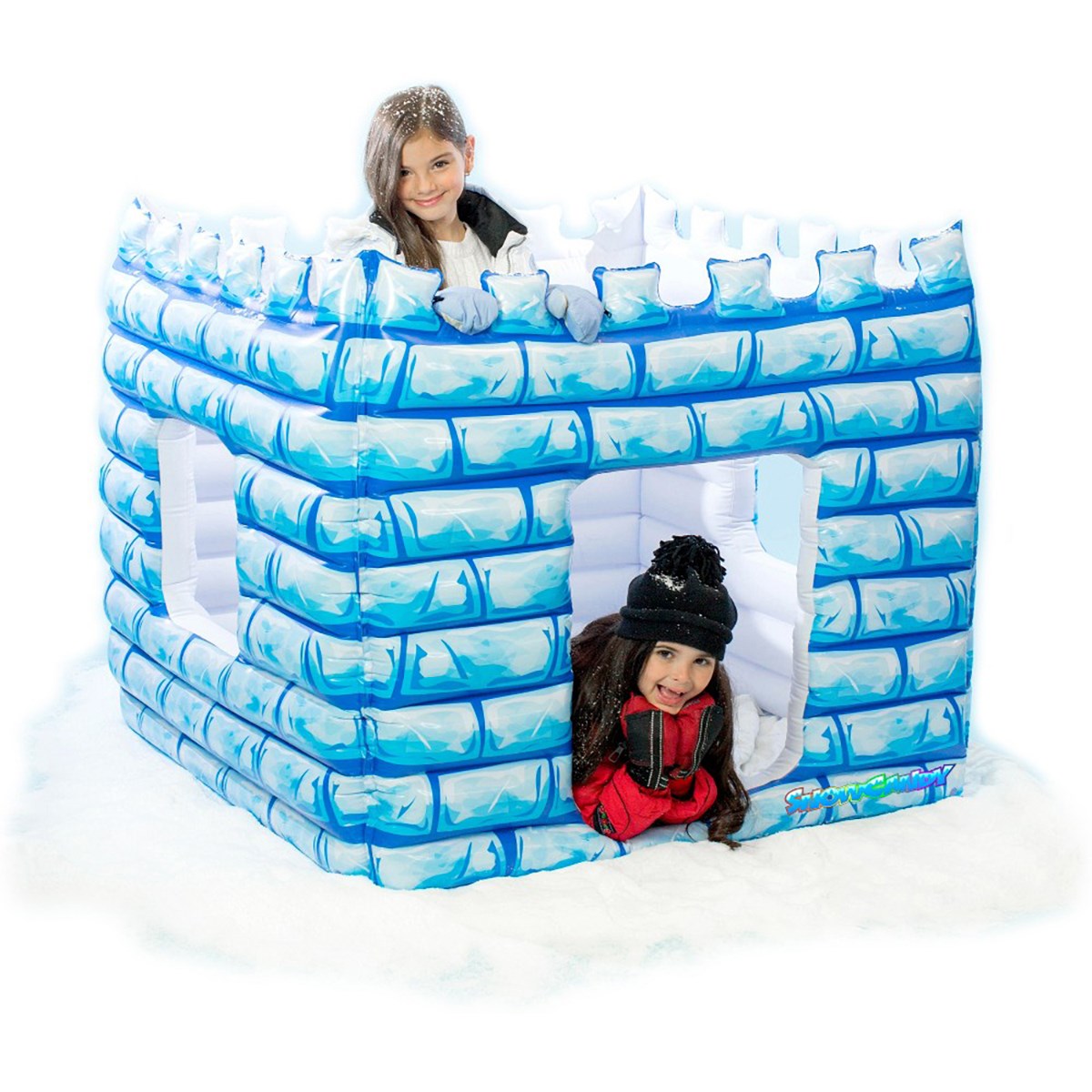 inflatable snow castle