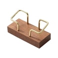 thumbnail image 1 of Wood Business Card Display Holder Delicate for Office Tabletop Receptions C, 1 of 6