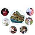 thumbnail image 4 of Wrist Band - Adjustable Compression Strap - Elastic & Breathable Fabric - Support Sleeve for Tennis, Sports, Exercise (Yellow）, 4 of 4