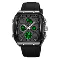 thumbnail image 2 of SKMEI Unisex Watch Dual Display Sport Watch with Stopwatch Alarm Countdown and LED Backlight for Daily and Outdoor, 2 of 6