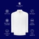 thumbnail image 3 of Manchester Guayabera Lisa con Puño Convertible de Lino blanco S Manchester Tank 3042B, 3 of 7