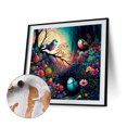 thumbnail image 3 of Kit de pintura por números DIY flor pájaro aceite arte imagen artesanía decoración de pared (H684) FLhrweasw Nuevo, 3 of 9