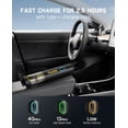 thumbnail image 5 of Fanttik Slim V8 Apex Aspiradora de coche, 19000 PA, mini aspiradora portátil 4 en 1, carga rápida tipo C de 2.5 horas, tiempo de ejecución, aspiradora de mano RobustClean™ para coche, hogar, limpieza, 5 of 5