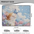 thumbnail image 7 of COEQINE Trunk Liner for SUV, Anti-Slip Cargo Mat Car Boot Protection Dust-proof Dog Seat Cover Fit for SUV, Sedan, Truck, 29 x 39 Inches, Dreamy Cat Butterfly Floral, 7 of 7