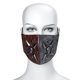 thumbnail image 1 of Mascarilla facial de piel sintética para Halloween Party Punk con filtros, 1 of 5
