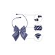 thumbnail image 3 of CORBATA UNIFORME CON LACO AJUSTABLE PREHECHO INSPIRE CHIC PARA MUJERES A RAYAS 4.33" x 5.51" AZUL MARINO, 3 of 5
