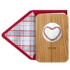 Hallmark Signature Father's Day Card (Wood Baseball)