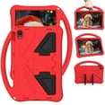 thumbnail image 3 of Dteck Case for Lenovo Tab P11 (TB-J606F),Kids Friendly Lightweight Lenovo Tab P11 Plus TB-J607F Case Kids-Durable EVA Shockproof Protective Handle Stand Cover,Red, 3 of 7