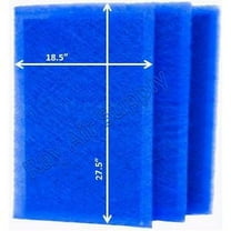 RAYAIR SUPPLY 20x30 Replacement Filter Pads Compatible with AlpinePure ET Air Cleaner 20x30 Refills (3 Pack) BLUE