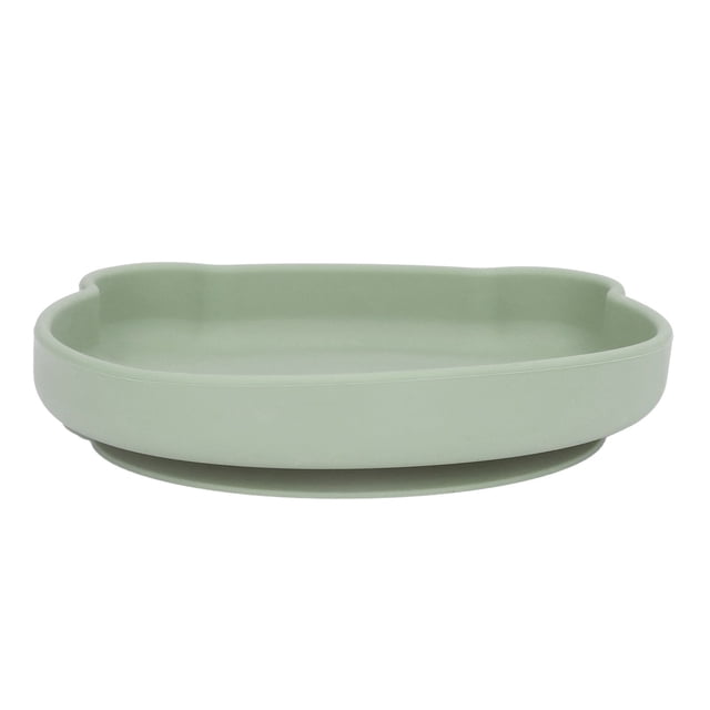 Cute Bear Shape Silicone Baby Suction Plate with Strong Table Suction, Easy Cleaning for Babies over 6 Months