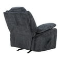 thumbnail image 4 of Primo Anakin 38-Inch Rocker Recliner Chair with Lever – Upholstered Armchair, Manual Recline Function, Padded Back, Living Room Seating, 4 of 7