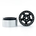 thumbnail image 4 of Aluminum Alloy Wheel Rim Beadlock Wheel Rims Hub 4pcs Replacement for 1/10 TRX4 Axial SCX10 90046 SCX10 III AXI03007 AXI03003 RC Car, 4 of 7