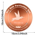 thumbnail image 3 of Tong Copper Disc Bird Bath For Bird Feeders Brass Water Basin Cleaning Disk For Outdoor Bird Bath Bird Feeders For Outdoor Use Copper Bird Bath Cleaner With Protective Coating, 3 of 6