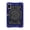 Navy Blue, variant on Shockproof tablet case suitable for Redmi Pad 2 2025, anti-slip and scratch-resistant, with rotating ring stand, pen holder and adjustable shoulder strap -- Dark Blue/Colorful Pink