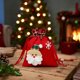 thumbnail image 5 of xihome Bolsa de regalo con asa para envolver manzanas en Nochebuena (paquete de 2), 5 of 6