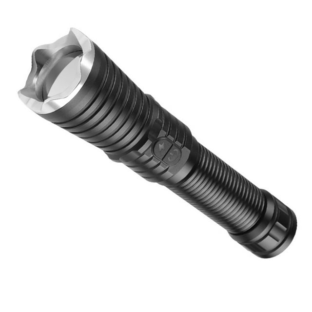 Advancent Linterna Recargable Potente Modos Flexibles Lámpara de Radiación Exterior Impermeable Antorcha Luces Enfoque Tiro Largo Estufas de camping sin pilas